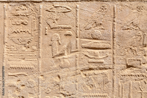 Hieroglyphs. Egypt