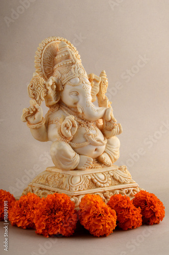 Hindu God Ganesha. Ganesha Idol.