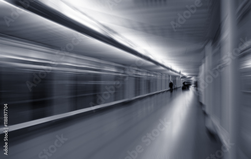 motion blurred corridor © luchschenF