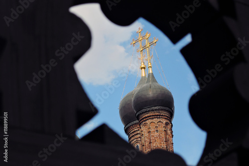 Krutitskoye podvorye (courtyard) in Moscow photo