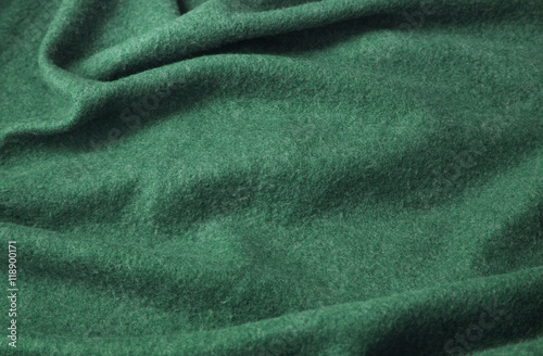 A full page of fluffy green fleece fabric texture
