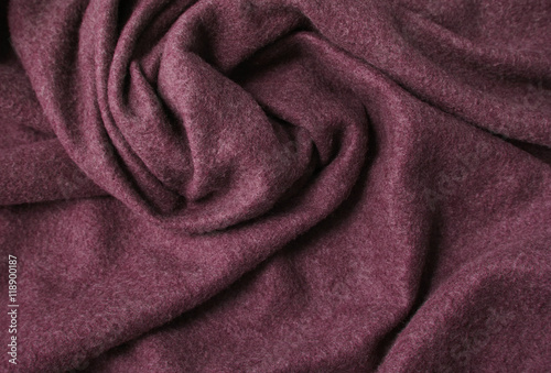 A full page of soft burgundy red fleece fabric texture