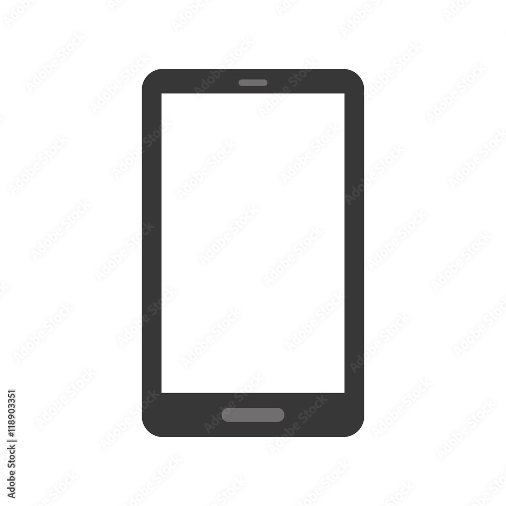 smartphone device gadget technology icon. Flat and isolated design. Vector illustration smartphone device gadget technology icon. Flat and isolated design. Vector illustration