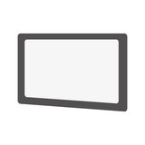 tablet device gadget technology icon. Flat and isolated design. Vector illustration