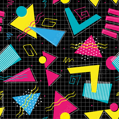 Retro 1980s Style Pattern