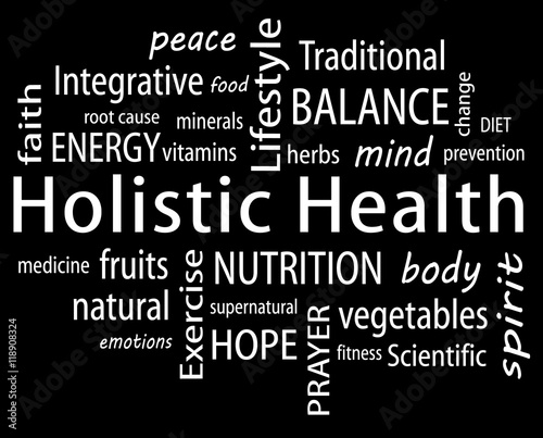 Holistic Health Word Cloud