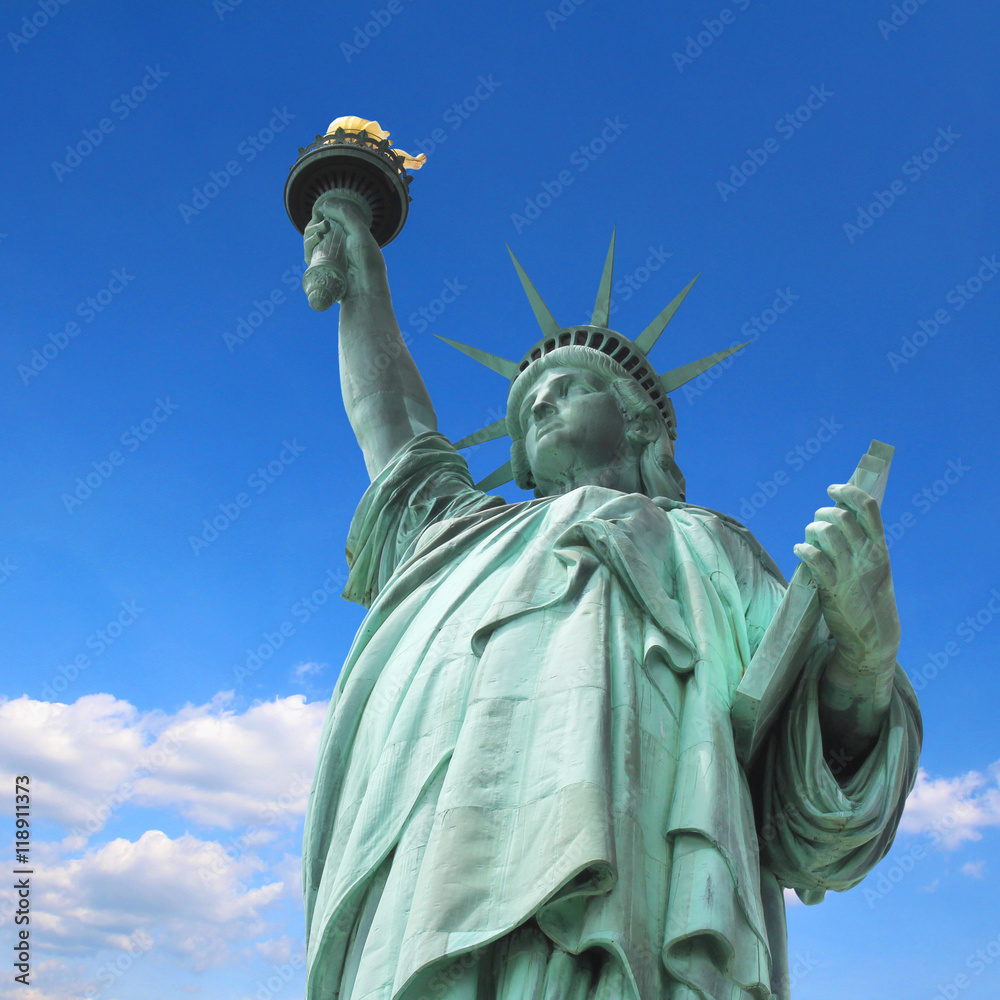 Statue de la liberté / Statue of liberty - obrazy, fototapety, plakaty 
