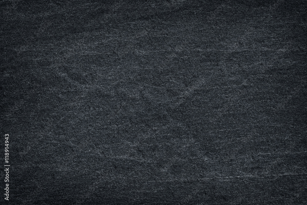 Naklejka premium abstract black slate stone background or texture