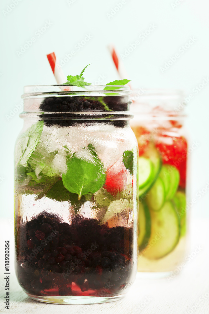 Detox fruit infused flavored water Detox fruit infused flavored water