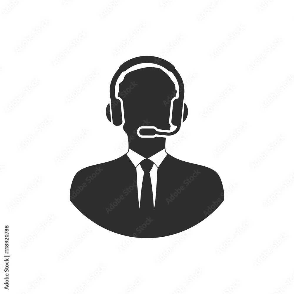 Assistance - vector icon. Assistance - vector icon.