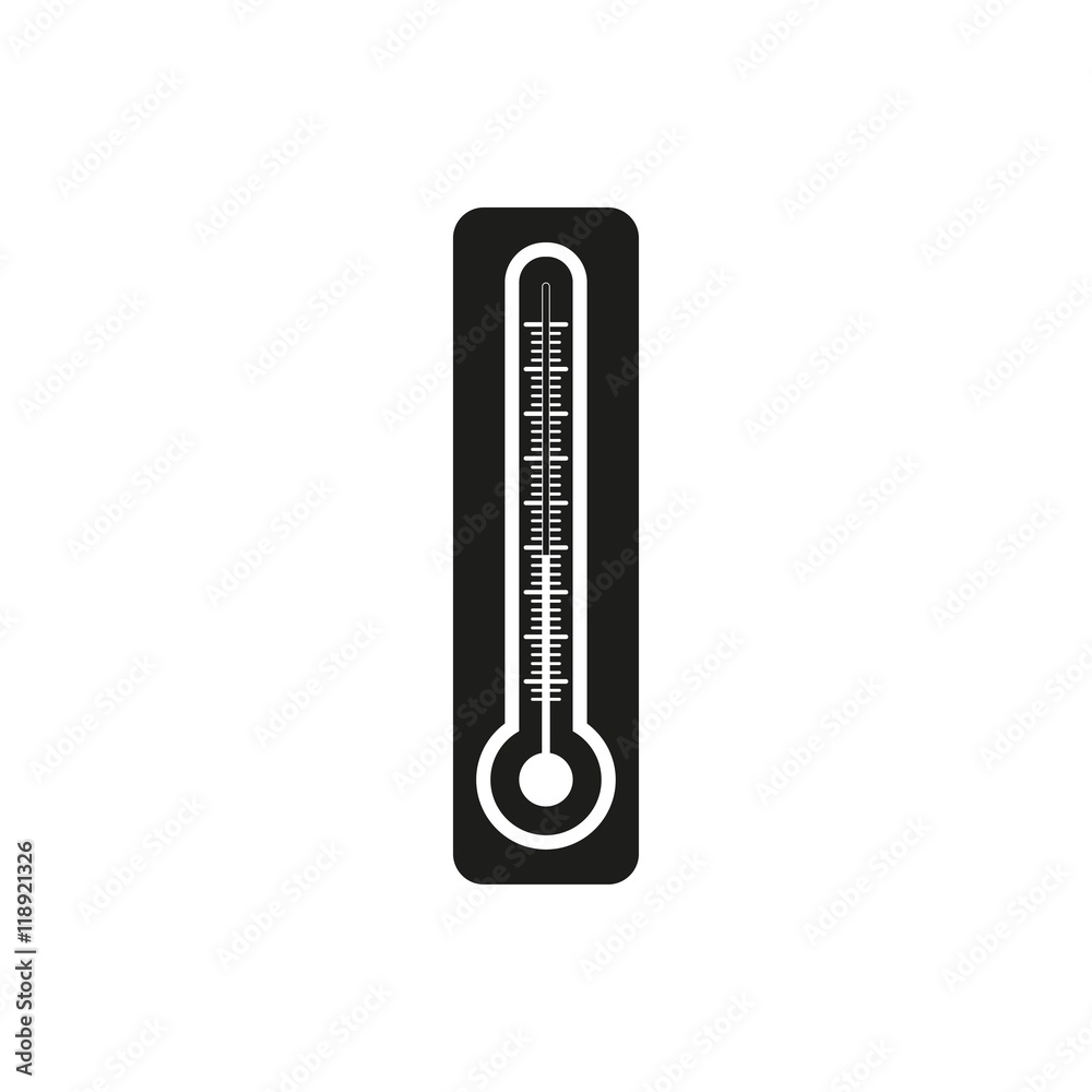 Thermometer - vector icon. Thermometer - vector icon.