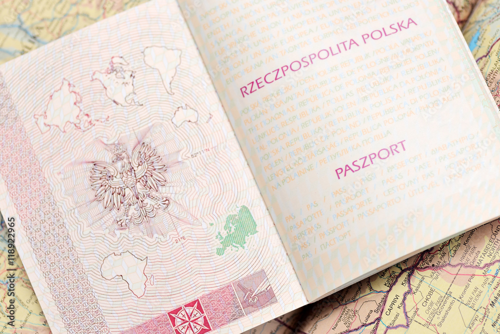 Paszport - obrazy, fototapety, plakaty 