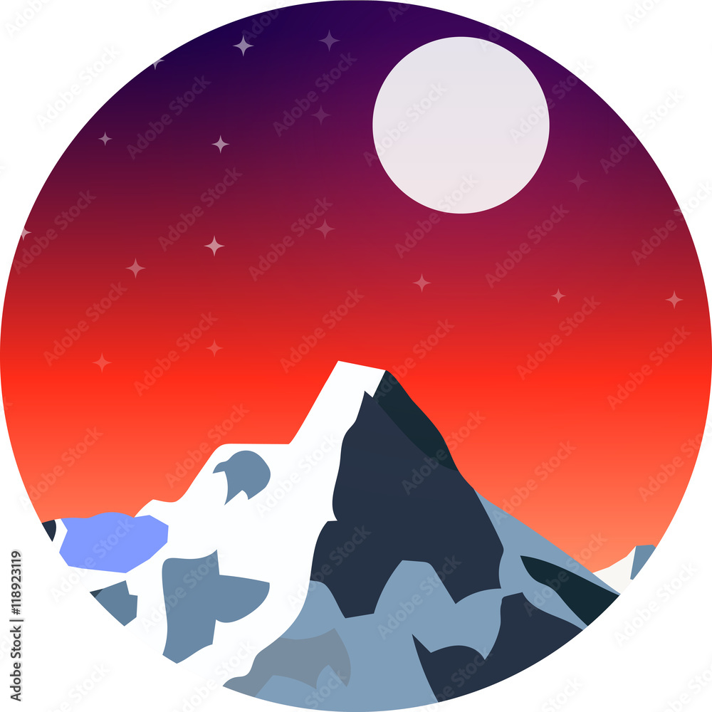 Fototapeta premium Broad Peak