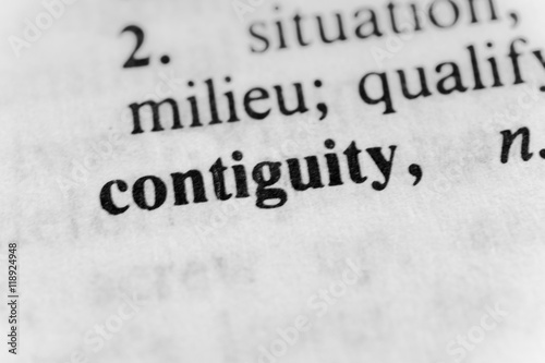 Slika na platnu Continguity