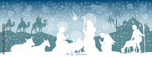 Christmas Header Background photo