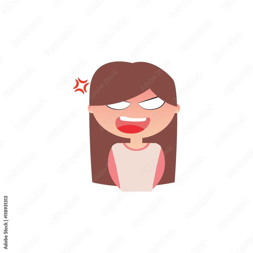 girl expression face