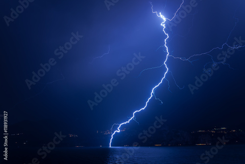 Blitz am Gardasee