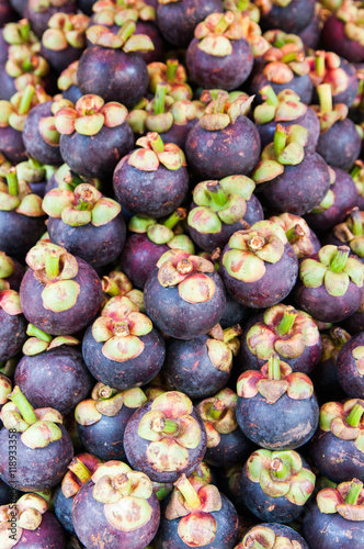 Mangosteen in Thailand photo