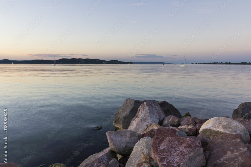 Lake Balaton sunset Lake Balaton sunset