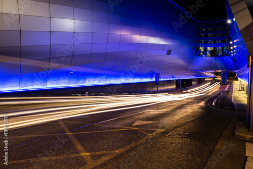 Dublin Airport Terminal 2 Underpass Night Long Exposure photo