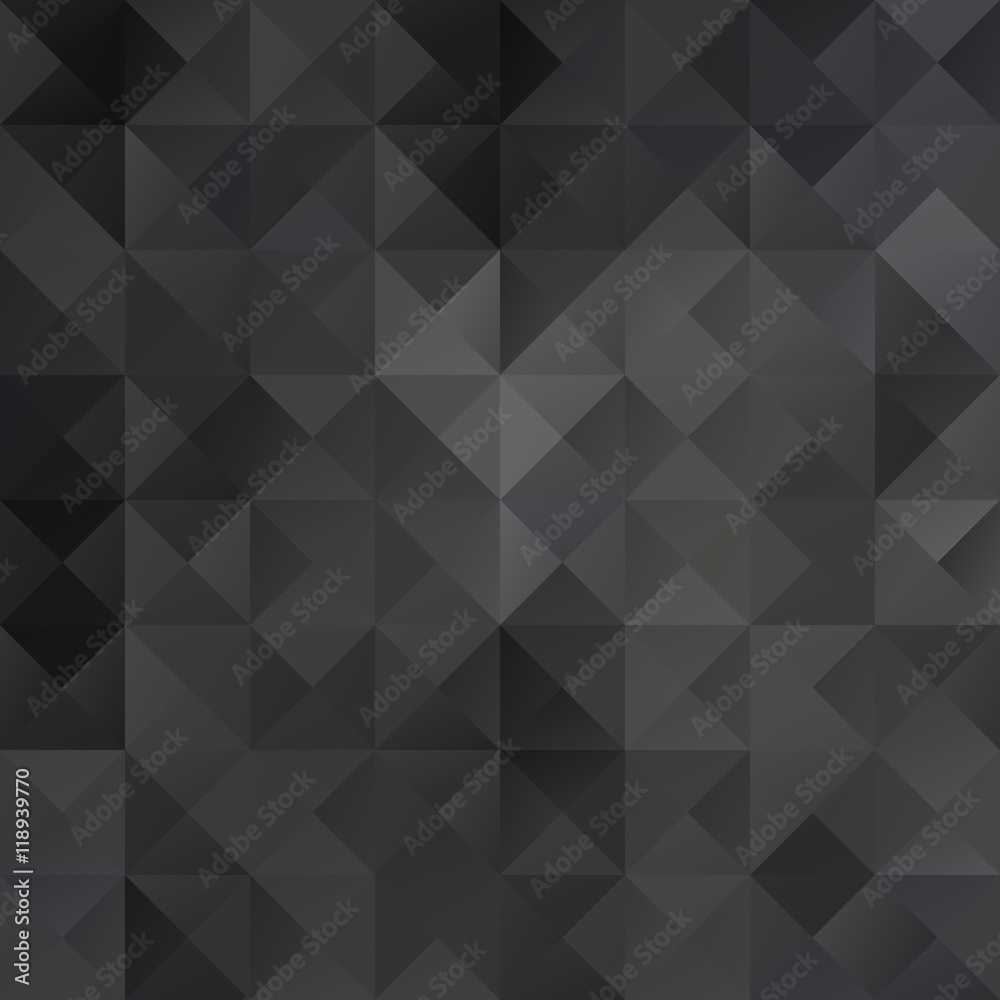 Black Grid Mosaic Background, Creative Design Templates