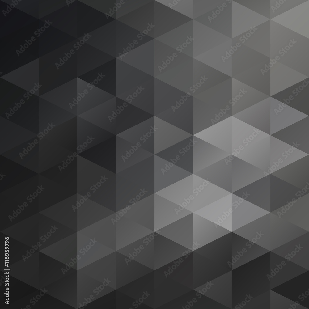 Black Grid Mosaic Background, Creative Design Templates