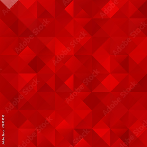 Red Grid Mosaic Background, Creative Design Templates