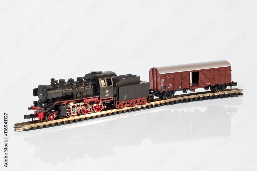Obraz premium Mini scale train