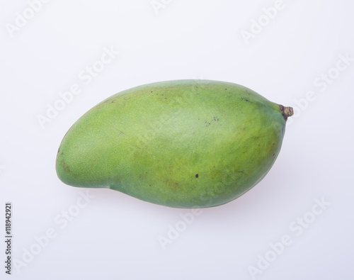 mango or green mango on a background.