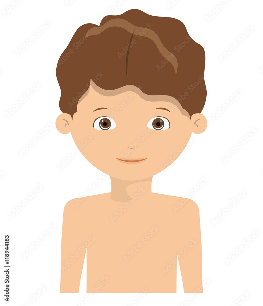 boy kid swimming cloth cartoon summer icon. Isolated colorful and flat design. Vector illustration boy kid swimming cloth cartoon summer icon. Isolated colorful and flat design. Vector illustration