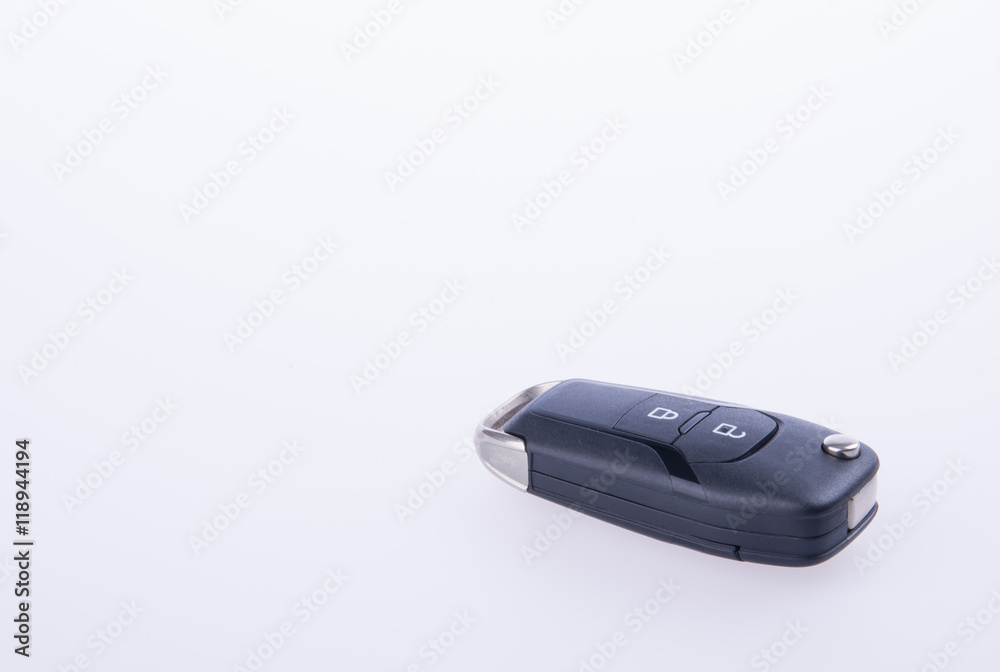 key or car key with remote on background. key or car key with remote on background.