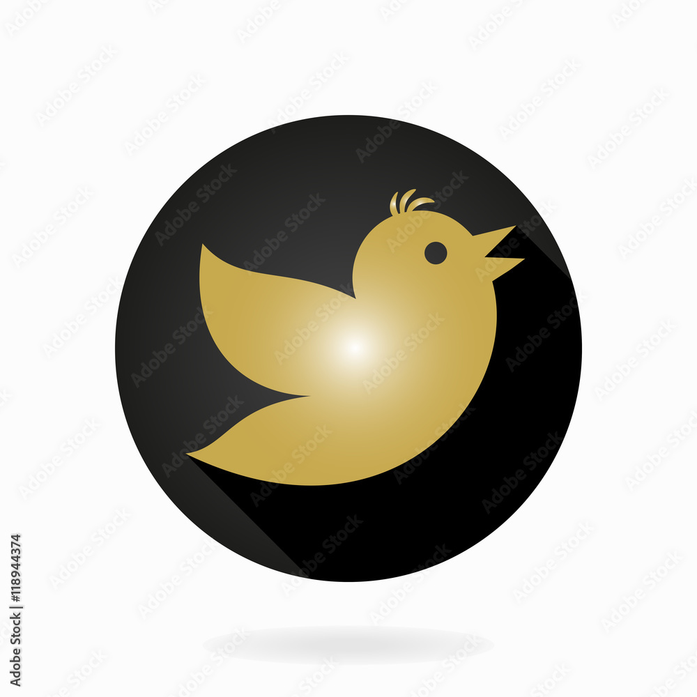 Flying Bird Flat Icon Flying Bird Flat Icon