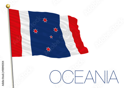 Oceania continental fantasy flag