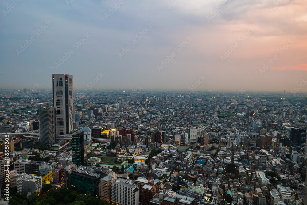 Fototapeta premium Cityscape at Metropolitan Government Building