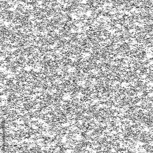 Seamless background of white noise on black background. Vector illustration