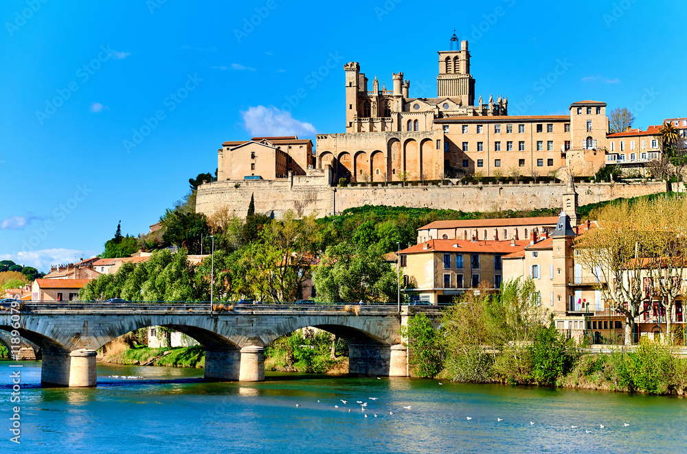 Beziers town. France