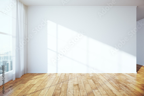 Interior with blank wall