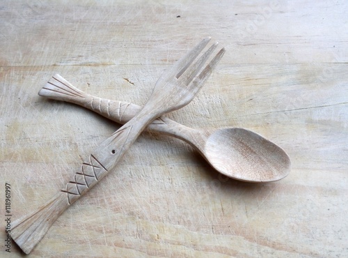 spoon and fork