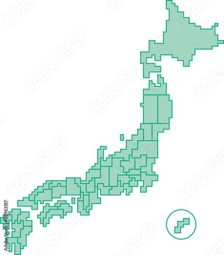 日本地図 japan 
