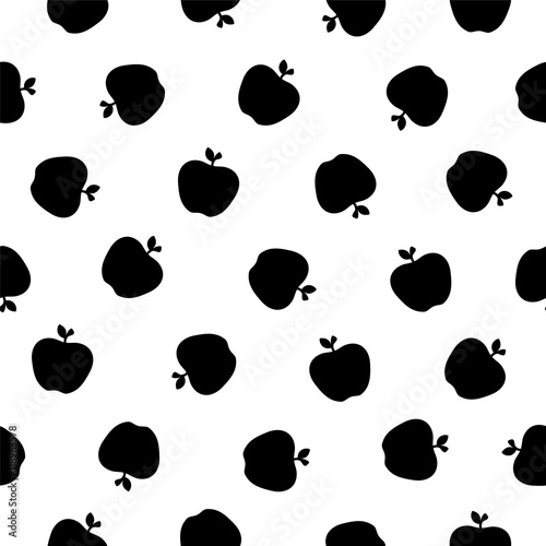 seamless pattern - apples