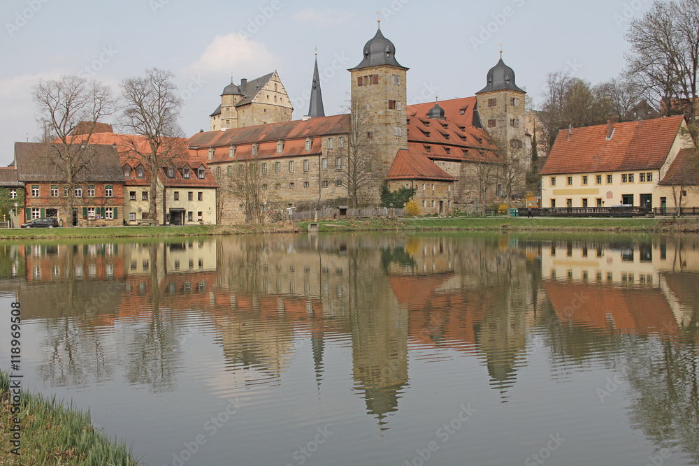 Schloss Thurnau im März