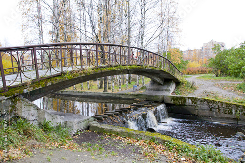 Old bridge in autumn, Petrozavodsk, Karelia © Elena Noeva