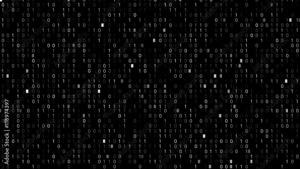 Binary Code Screen Binary Code Screen