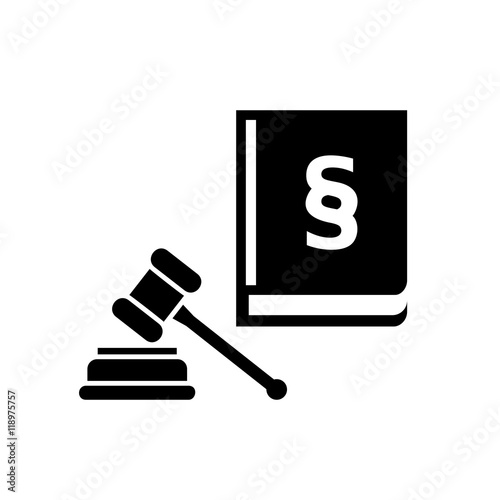 Hammer and Code of Laws Icon