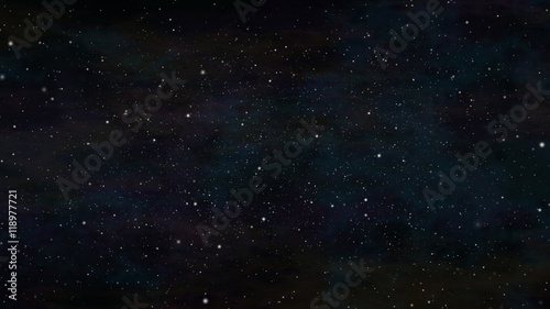 Beautiful starscape in a colorful space background.