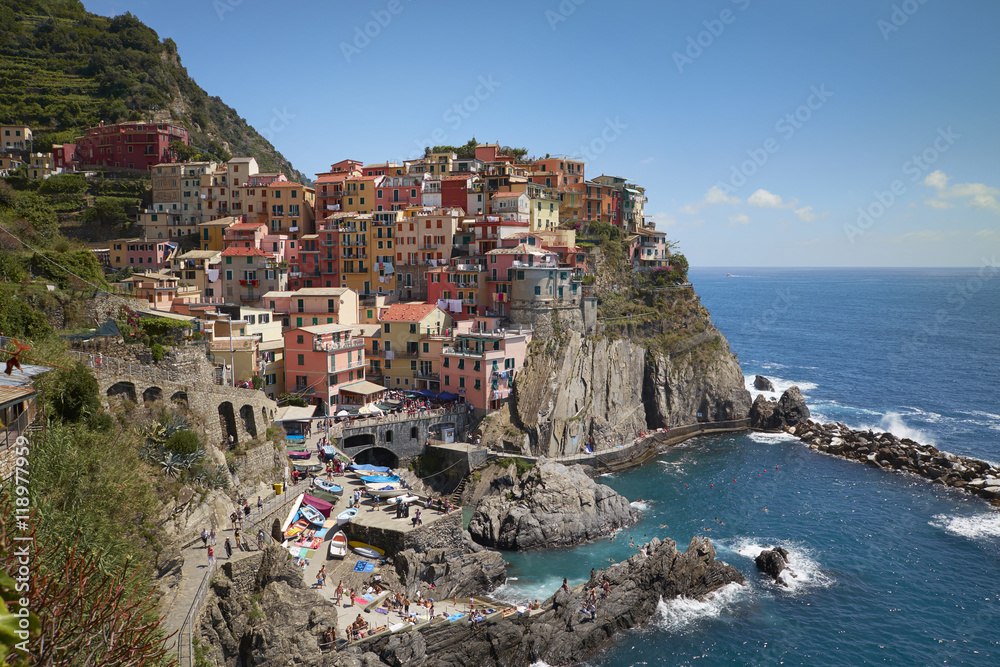 Village of Manarola,Cinque Terre,Italy