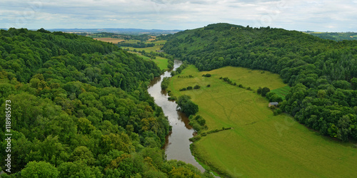 The River Wye from Symonds Yat Rock, Forest of Dean.