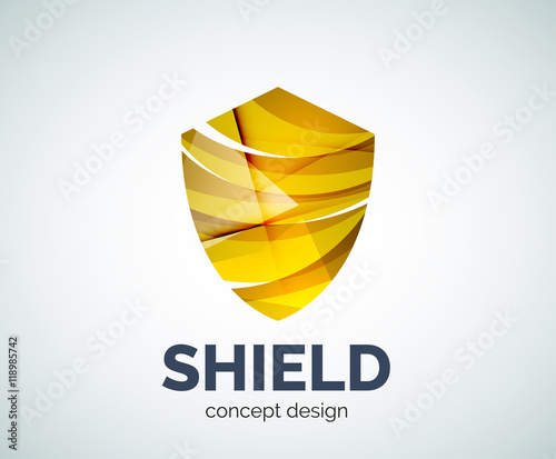 Shield logo business branding icon photo