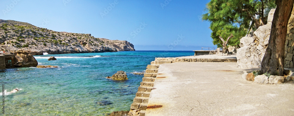 mediterranean coast, turquoise water