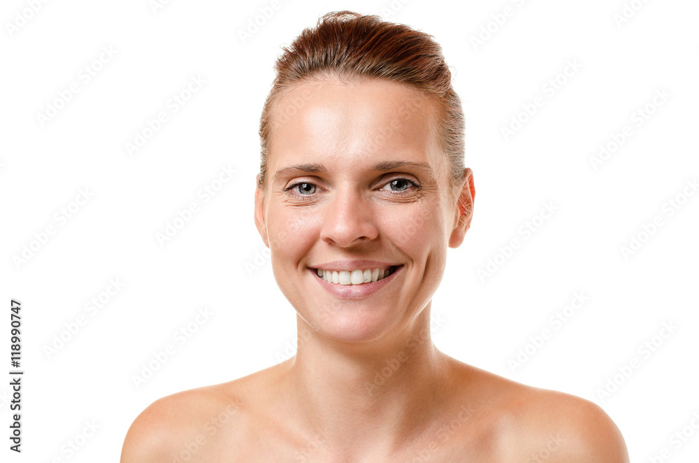 Pretty young woman with a lovely smile Pretty young woman with a lovely smile